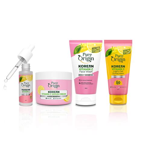 Korean Vitamin C All-Day Glow Kit – Pure Origin Skincare