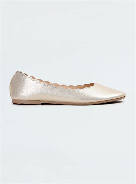 Buy Girls Metallic Finish Ballerinas Online at just Rs. 599.0 ...