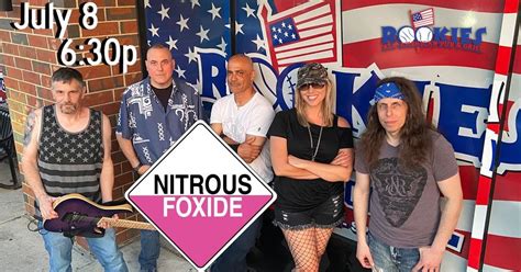 Nitrous Foxide - LIVE Saturday July 8 - Rookies, St. Charles @ 6:30p ...