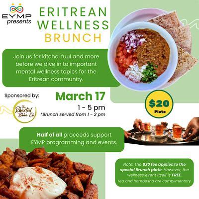 Eritrean Wellness, The Roasted Boon Co., Washington, March 17 2024 ...