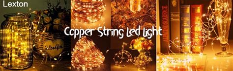 Buy Lexton 10 Meter Copper String Led Light 100 LED Wire Decorative ...