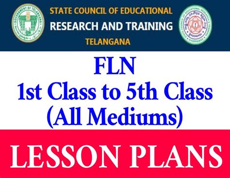 TG SCERT 5th CLASS LESSON PLANS HANDBOOK