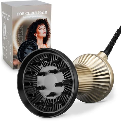 Amazon.com: BAUTIA Diffuser Hair Dryer for Curly Hair, Hair Dryer ...