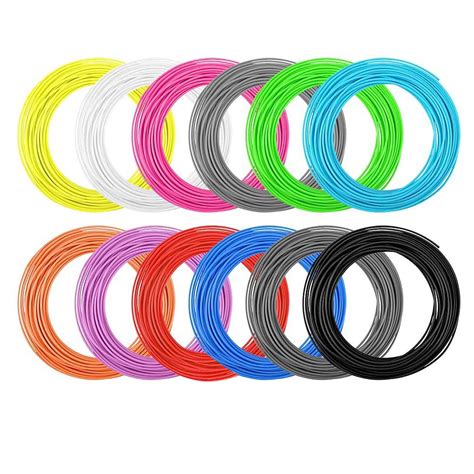 Mortilo 1.75 Paint 12 m Colours Pen Set Each Pen Filament 3D India | Ubuy