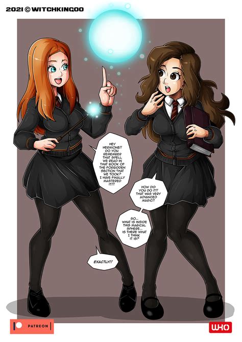 GINNY and HERMIONE PANNEL COMIC PREVIEW by Witchking00 on DeviantArt