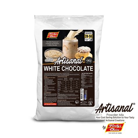 Artisanal White Chocolate Powder Mix 1kg | Shopee Philippines
