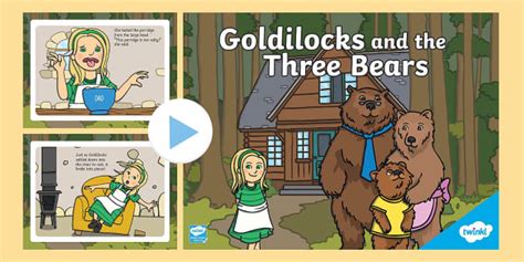 Goldilocks and the Three Bears Story PowerPoint