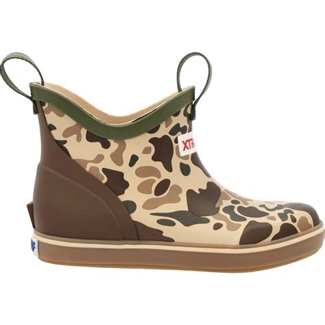 Snapklik.com : Xtratuf Little Kids Ankle Deck Boot, Duck Camo, Size 11