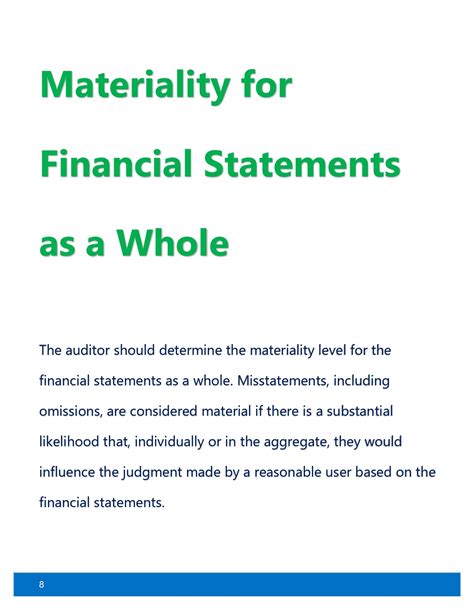 Image result for Materiality Audit