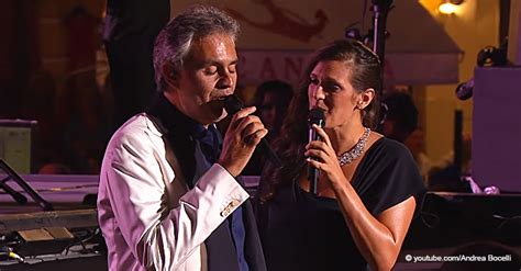 Daughter Andrea Bocelli Family : Andrea Bocelli Sings A Beautiful Duet ...