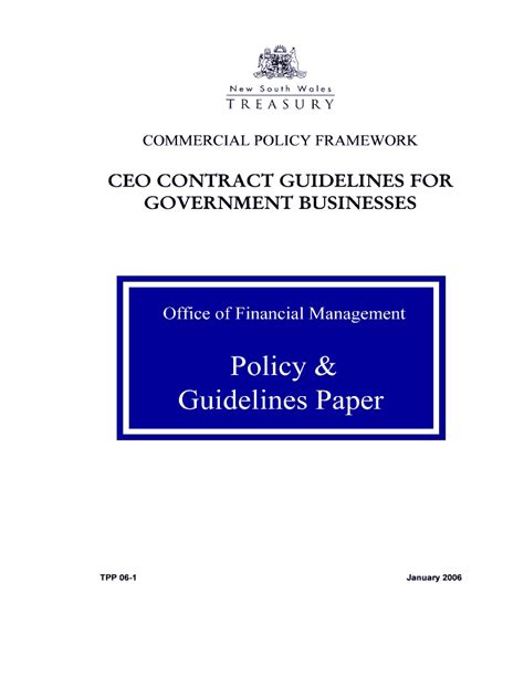 Fillable Online COMMERCIAL POLICY FRAMEWORK Fax Email Print - pdfFiller