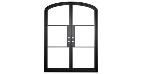 Pinkys Iron Doors P-A4-DMA-7496-LHOS-NS-S Air 4 Double Mini Arch 74" x ...