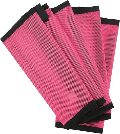 Buy FunRiding Fly Boots for Horses Set of 4, Breathable Plastic Mesh ...