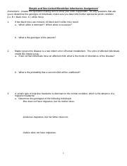 Image result for Simple Mendelian Inheritance Examples