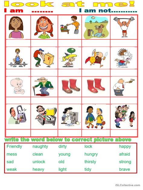 Image result for Basic Adjectives