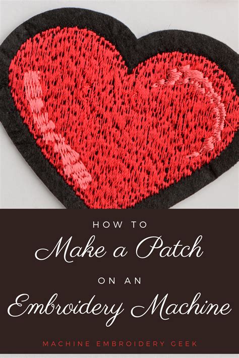 Image result for Machine Embroidery Patches Tutorial