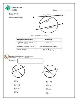 Image result for Circle Geometry Properties Secant