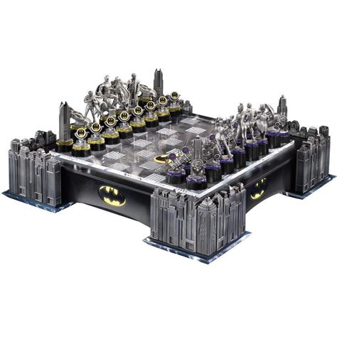 Buy The Noble Collection Batman Pewter Special Collectors Edition Chess ...
