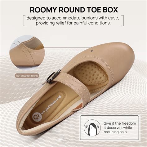 Ortho+rest Mary Janes Shoes for Bunions Orthopedic Dress Shoes – Women
