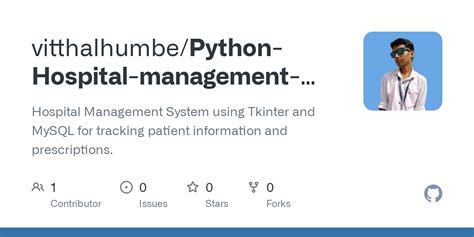 Hospital Management System Project in Python Class 12 的图像结果