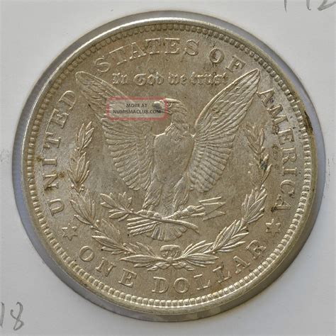 1921 Us $1 Morgan Dollar 90% Silver Coin - (id 18)