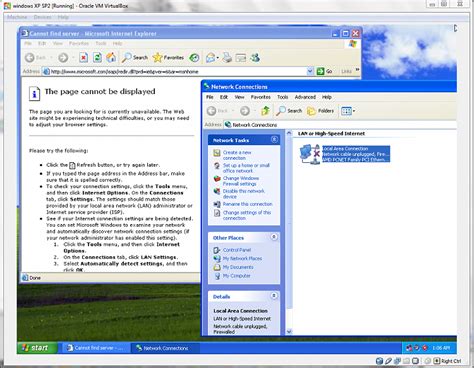 Image result for Connect to Internet Windows XP VirtualBox
