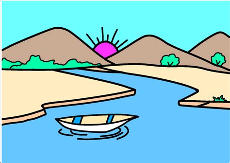 Easy Drawing of Scenery 的图像结果