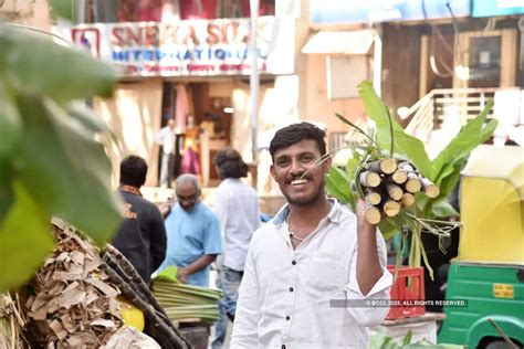 Bengaluru’s Gandhi Bazaar came alive as Sankranti shoppers stepped out ...