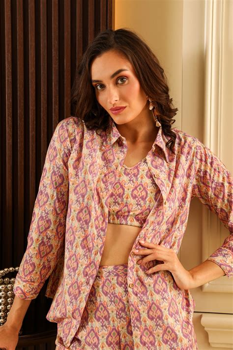 Stylish 3 Piece Cotton Co Ord Set For Women By Private Lives