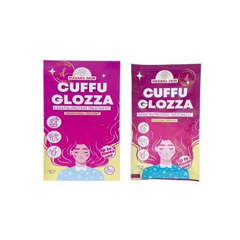 Magara Skin Cuffu Glozza Keratin Protein Hair Treatment 5 Sachets ...