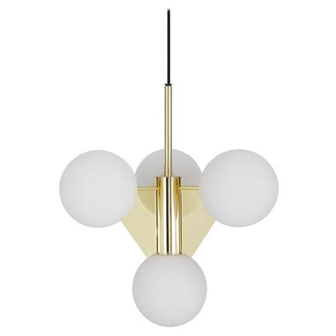 Tom Dixon Swarovski Crystal Palace Chandelier | Brass ceiling light ...
