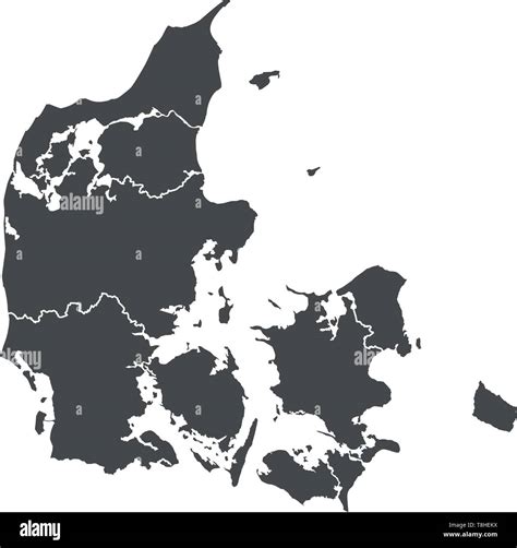 Zealand denmark europe map Stock Vector Images - Alamy