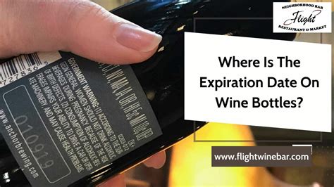 Where Is The Expiration Date On Wine Bottles? Find Out Now - 2026