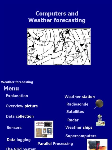 Weather Forecasting Computer Models 的图像结果