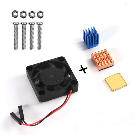 Raspberry Pi Kit, Aokin Raspberry Pi Cooling Fan 30x30x7mm Brushless ...