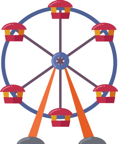 Ferris wheel clipart. Free download transparent .PNG | Creazilla