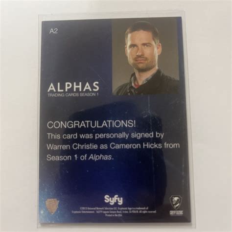 Warren Christie Alphas
