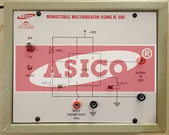 Monostable Multivibrator using IC 555. : Amazon.in: Industrial & Scientific