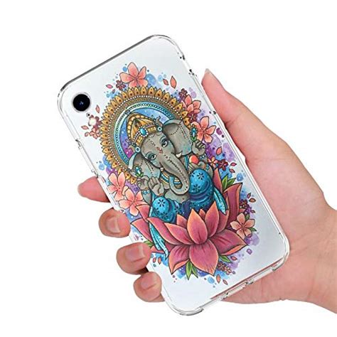 LIYY Elephant Pattern Clear Flexible TPU Silicone Gel Cases for iPhone ...