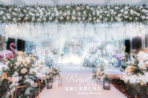 蓝色梦幻风婚礼《梦中情人》-来自杭州皇嘉主意婚礼策划工作室客照案例 |婚礼精选