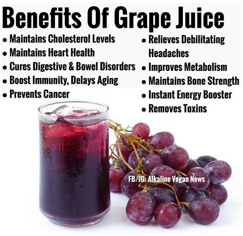 Grape Juice Benefit - health benefits