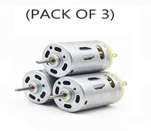 AQBP (Pack of 3) DC 12V-24V 8000RPM Small RS-385 Electric Motor ...