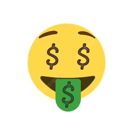 Money Mouth Face Emoji Clipart