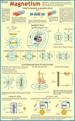 Magnetism Chart Paper Print - Educational posters in India - Buy art ...
