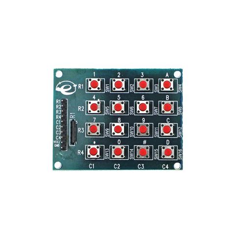 4x4 Matrix Keypad Switch Type – QuartzComponents