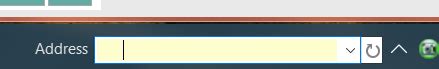 Image result for Address Toolbar