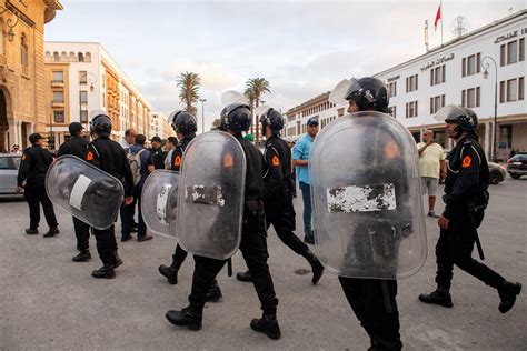Moroccans clash with police during protests against World Cup spending ...
