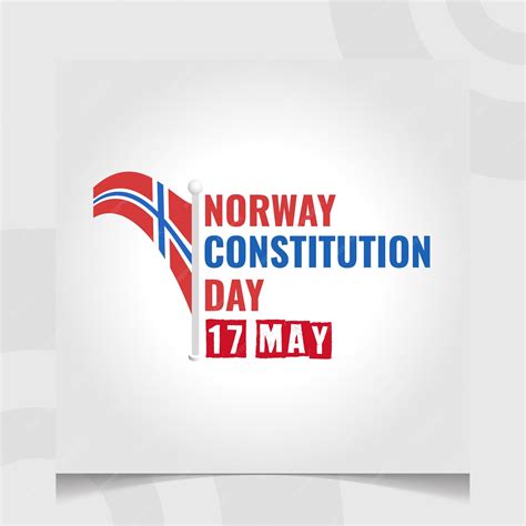 Premium Vector | Norway constitution national day