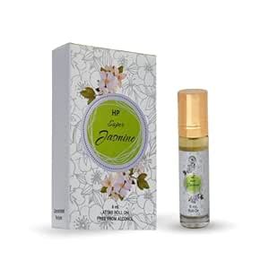 HP Jasmine Attar Original Pure Long-Lasting Non-Alcoholic Roll-On Attar ...