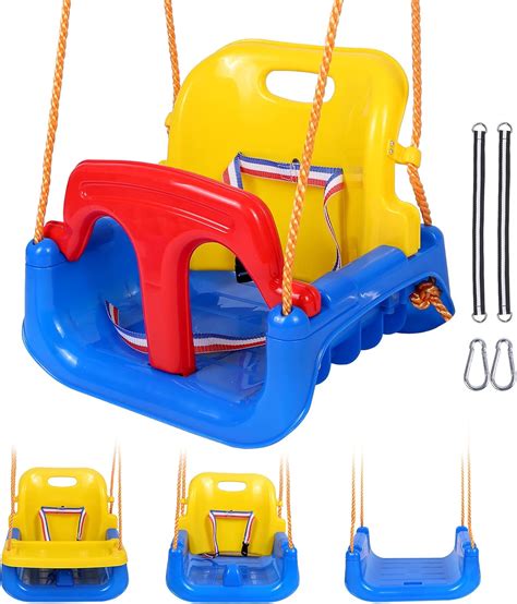 Amazon.com: RedSwing Toddler Swing Outdoor,4 in 1 Baby Swing Seat, Anti ...